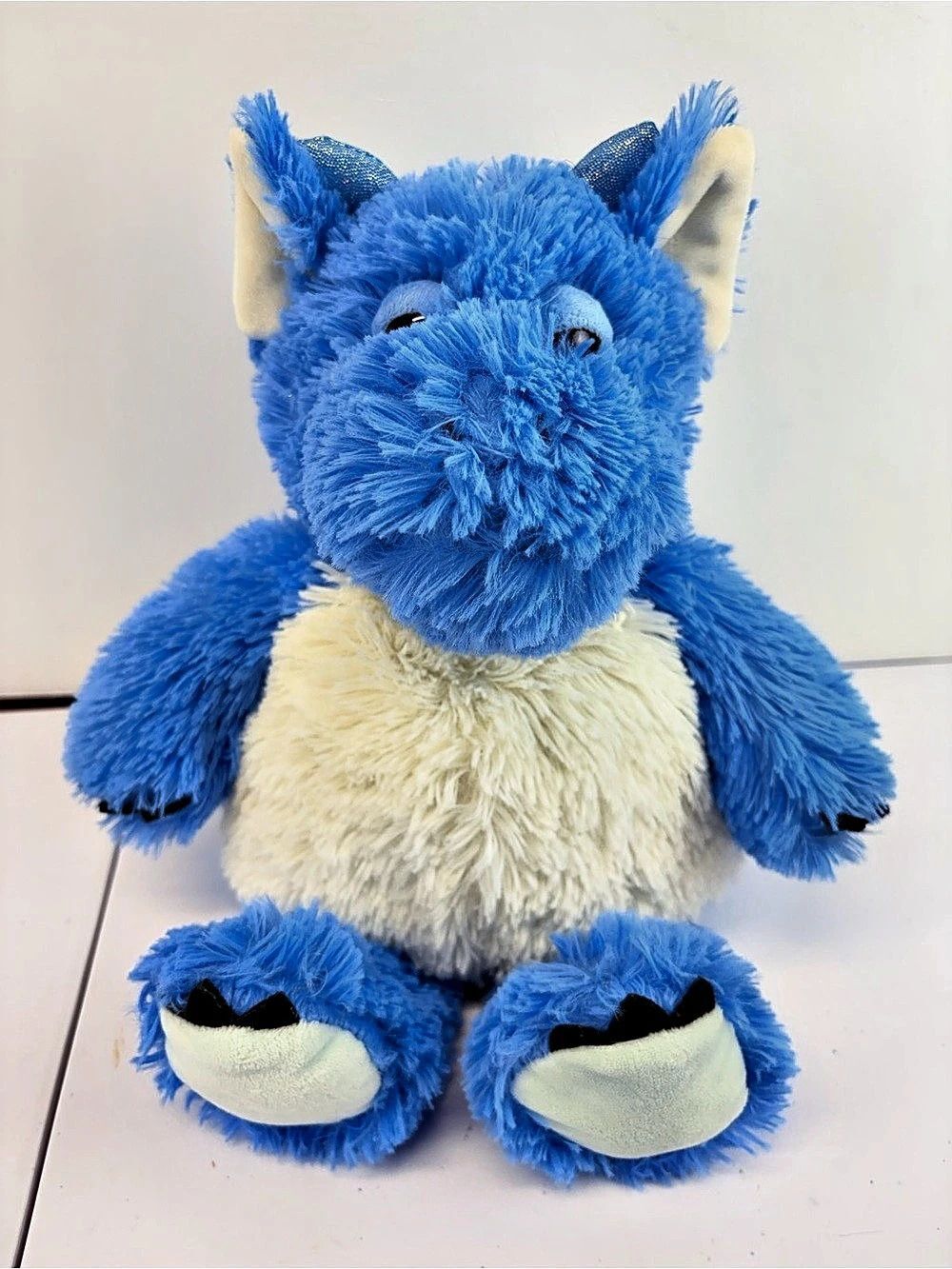 Warmies Blue Dragon Microwavable Plush Weighted Stuffed Animal